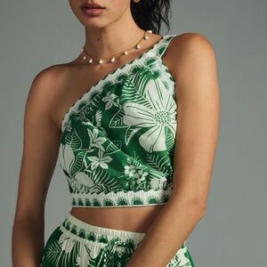 Farm Rio Macaw Elegance Crop Top